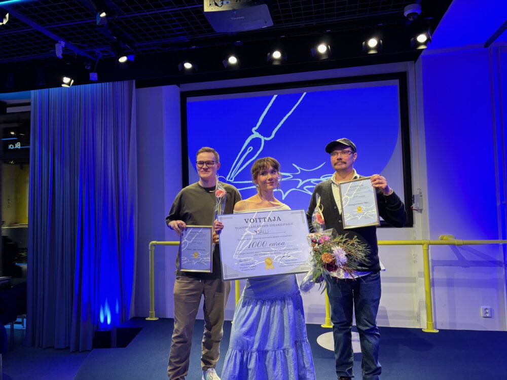 Ideakilpailun voittajat